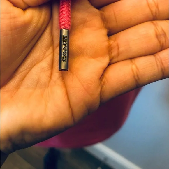 Coach Pink Hoodie with Logo - Picture 5 of 11